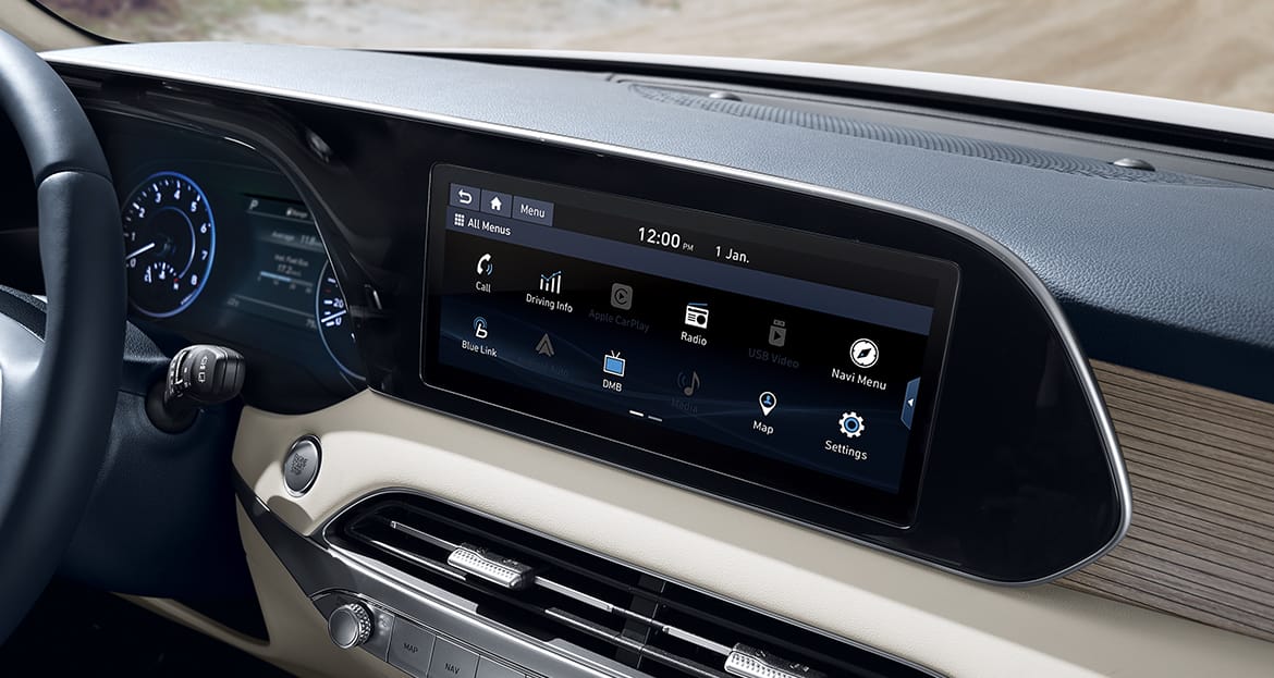 Cluster de 7˝/ Pantalla Touch 10.25˝ Apple Carplay & Android Auto + Navegador