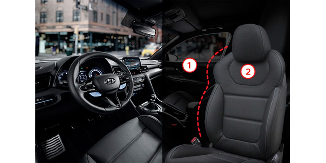 Asiento N estilo cubeta