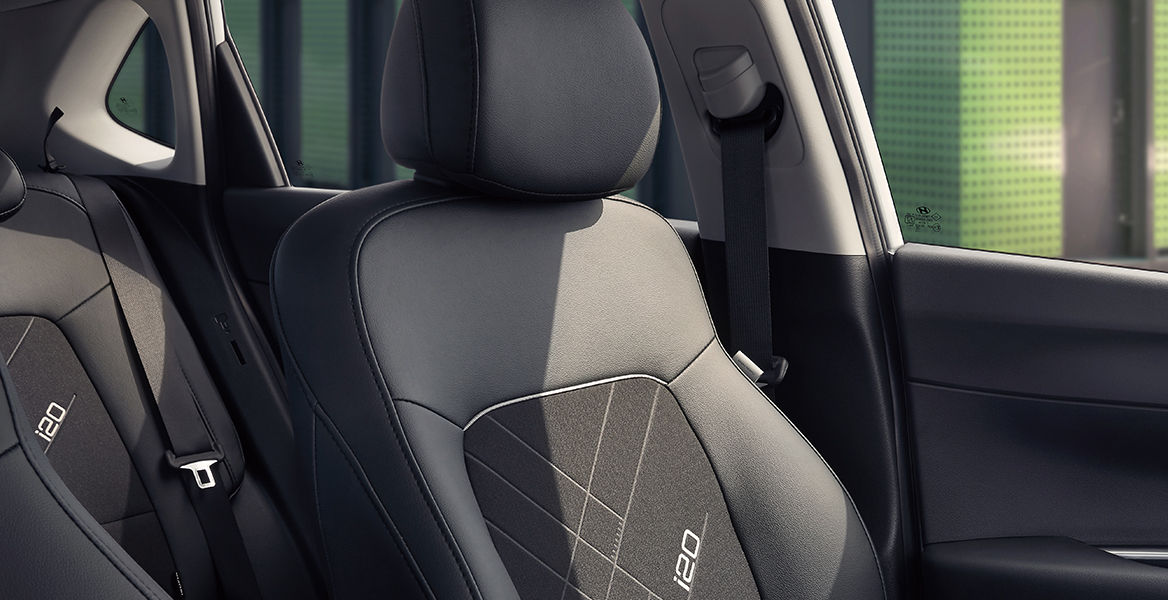 Asiento con diseño personalizado i20.