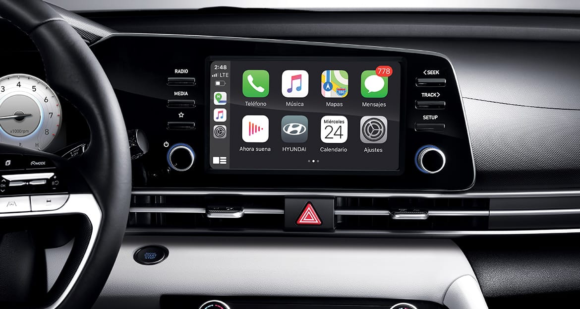 Radio Touch 8" Apple Carplay y Android Auto