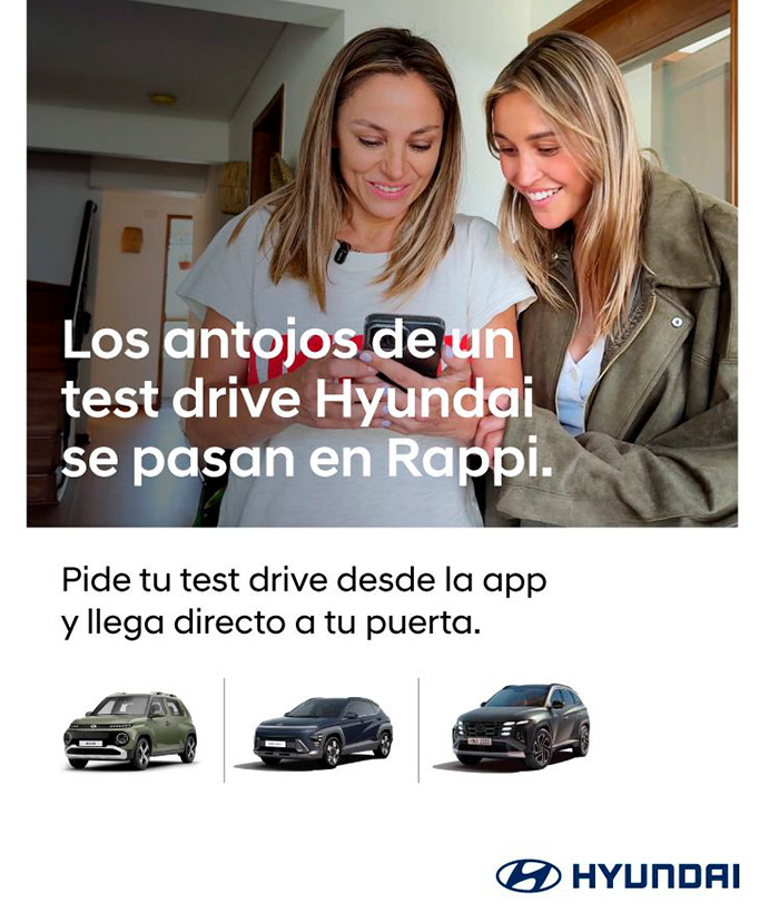 Hyundai ahora está en Rappi