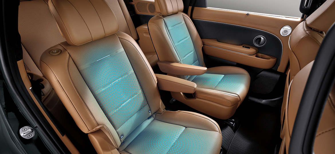 Asientos con ventilados y calefaccionados (1º y 2º fila).