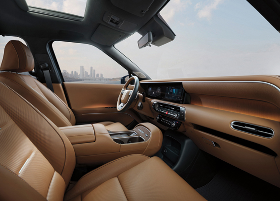 Iluminación ambiental y Doble pantalla panorámica de 12,3 pulgadas.