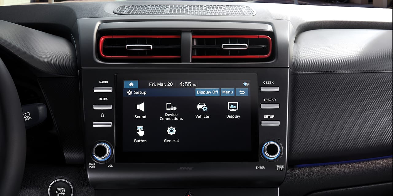 Pantalla Touch 8˝ Apple Carplay & Android Auto