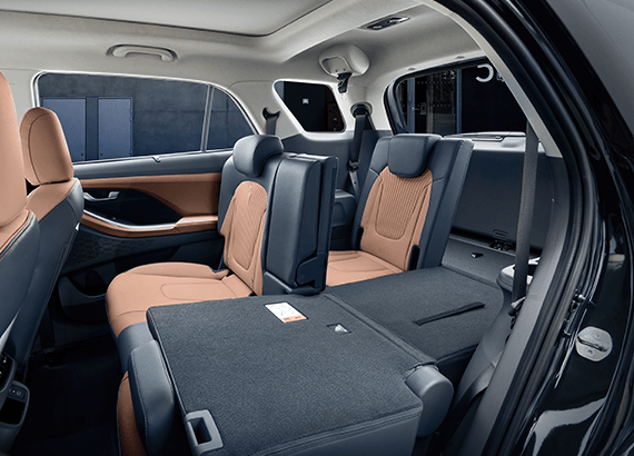 7 asientos con variación de almacenamiento, plegado 2ªfila 6:4