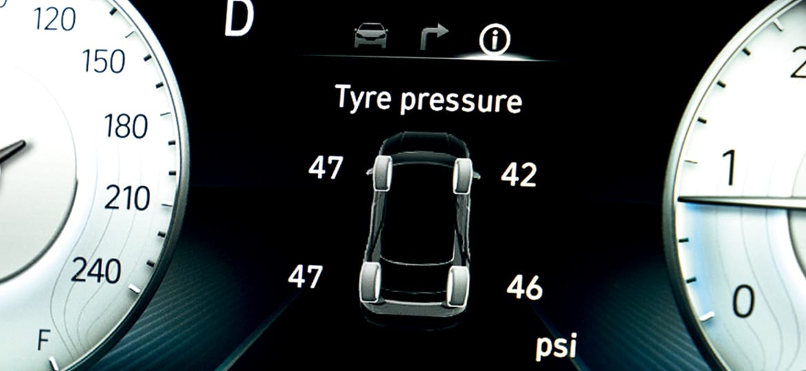 Sistema de monitoreo de presión de neumáticos (TPMS)