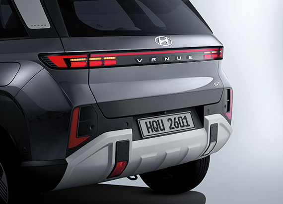 Luces traseras LED horizontales.