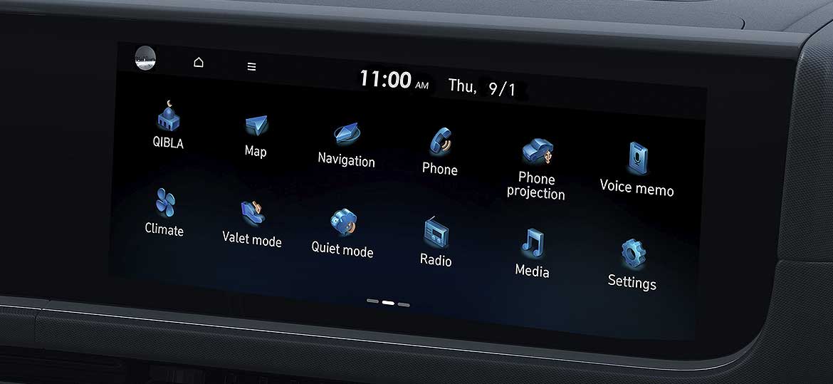 Radio Touch 10,25" con Apple CarPlay & Android Auto inalámbrico.