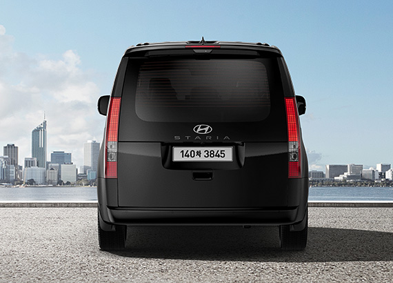 Vista trasera.