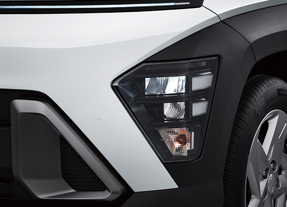 Luces LED delanteras.