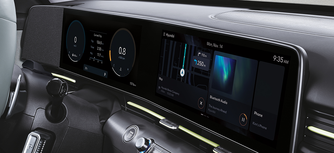 Radio 12,3” Apple CarPlay & Android Auto inalámbrica y/o cable USB-C.