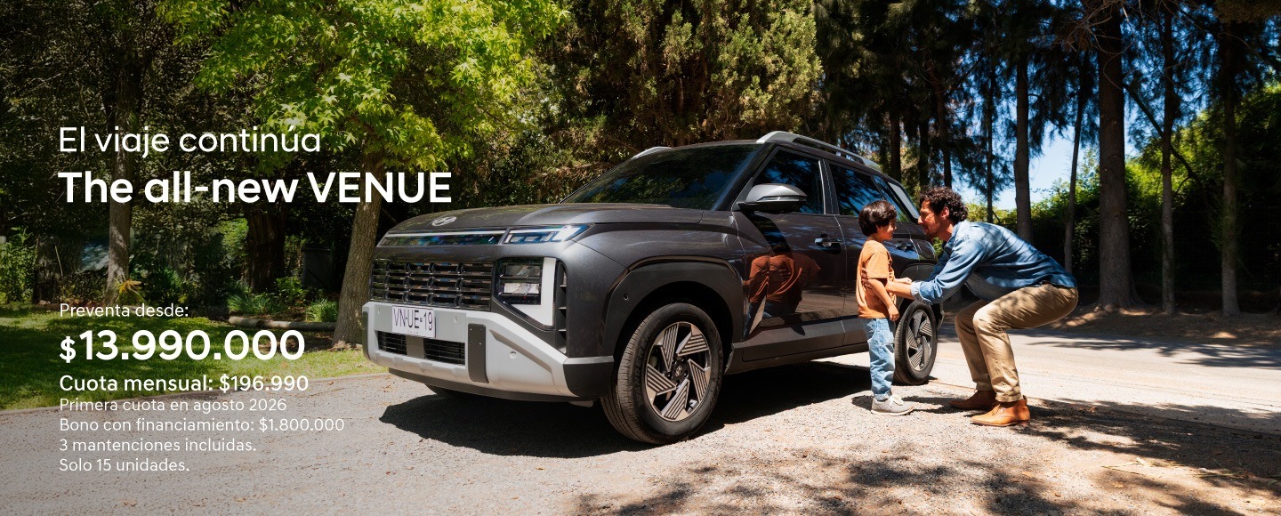 Preventa exclusiva All-New VENUE